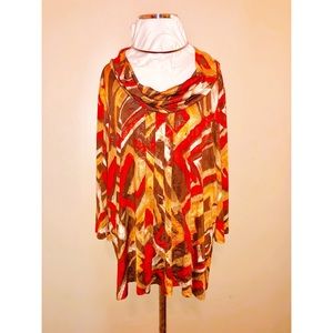 Dress Barn Multicolor Top, 2X